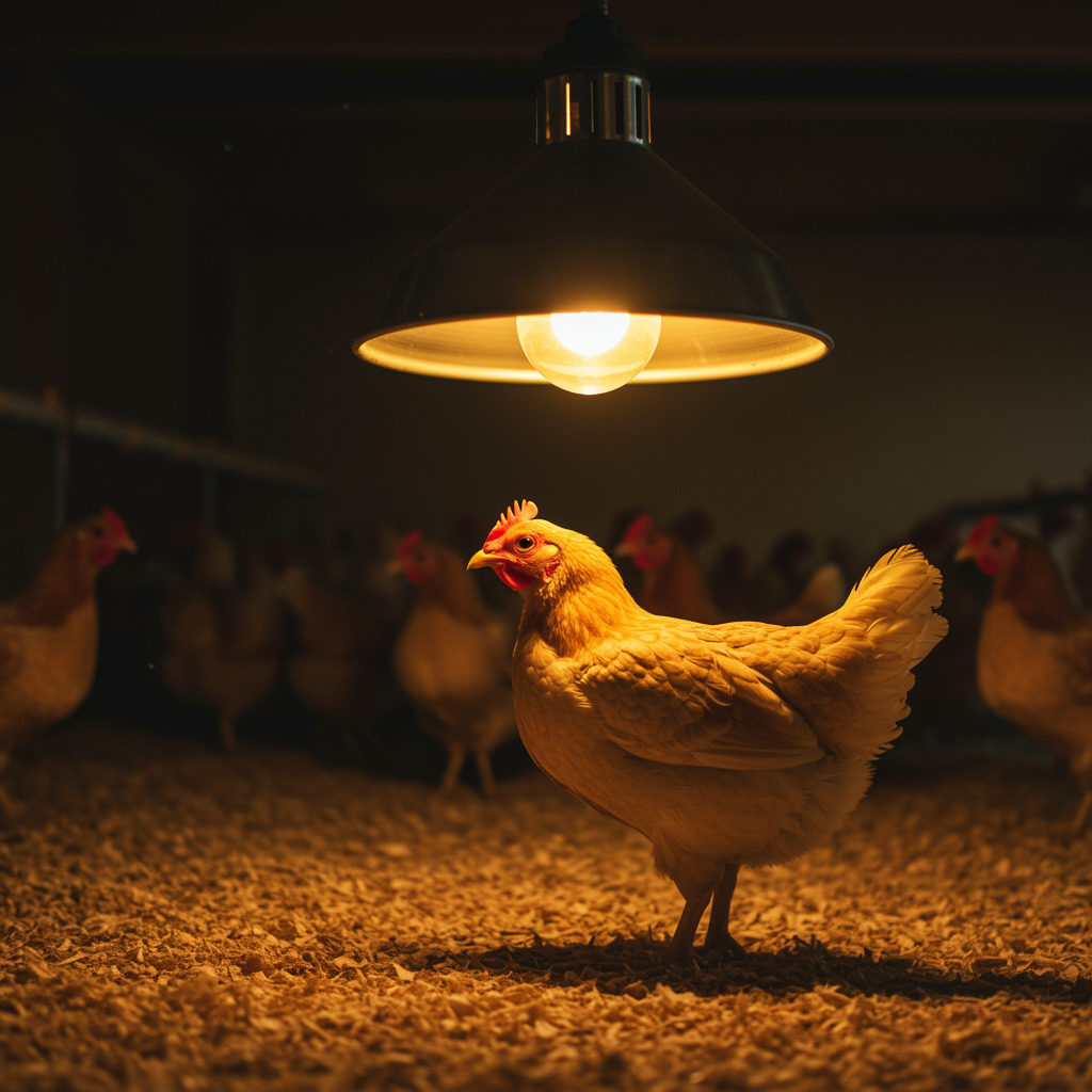 Lampu Kuning untuk Kandang Ayam Bisa Tingkatkan Kualitas FCR