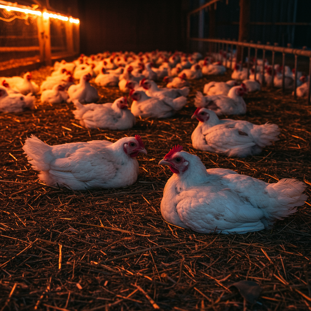 Ketika Sedang Tidur, Inilah yang Terjadi pada Tubuh Ayam