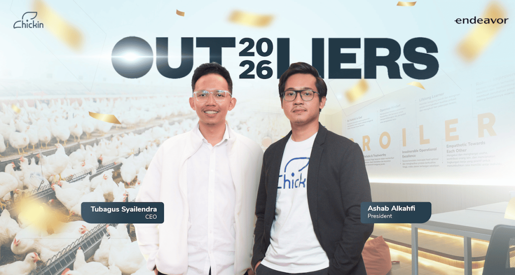 Founder Chickin Indonesia Raih Endeavor Outliers 2026