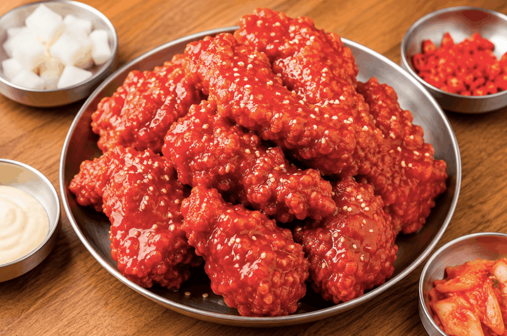 Resep Ayam Kocak Viral TikTok dengan Saus Ekstra Pedas