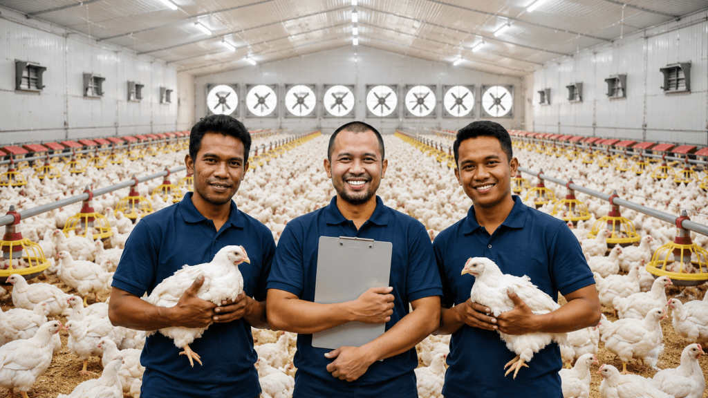 Mengenal Profesi PPL dan FRO dalam Peternakan Ayam Broiler