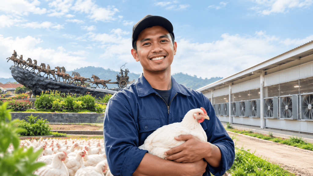 Potensi Beternak Ayam Broiler di Boyolali
